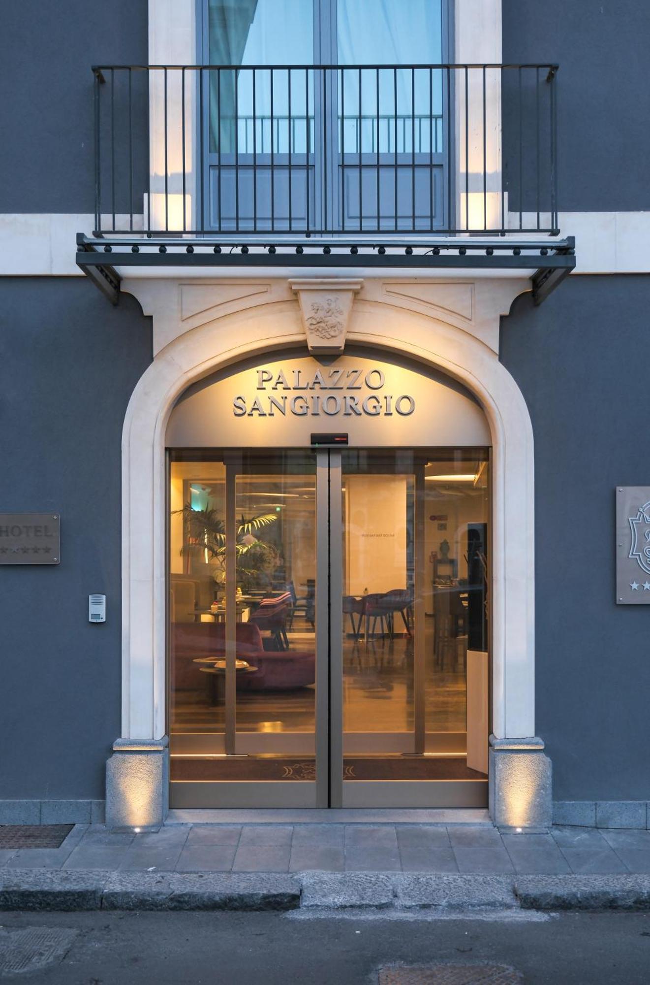 Hotel Palazzo Sangiorgio Katánie Exteriér fotografie